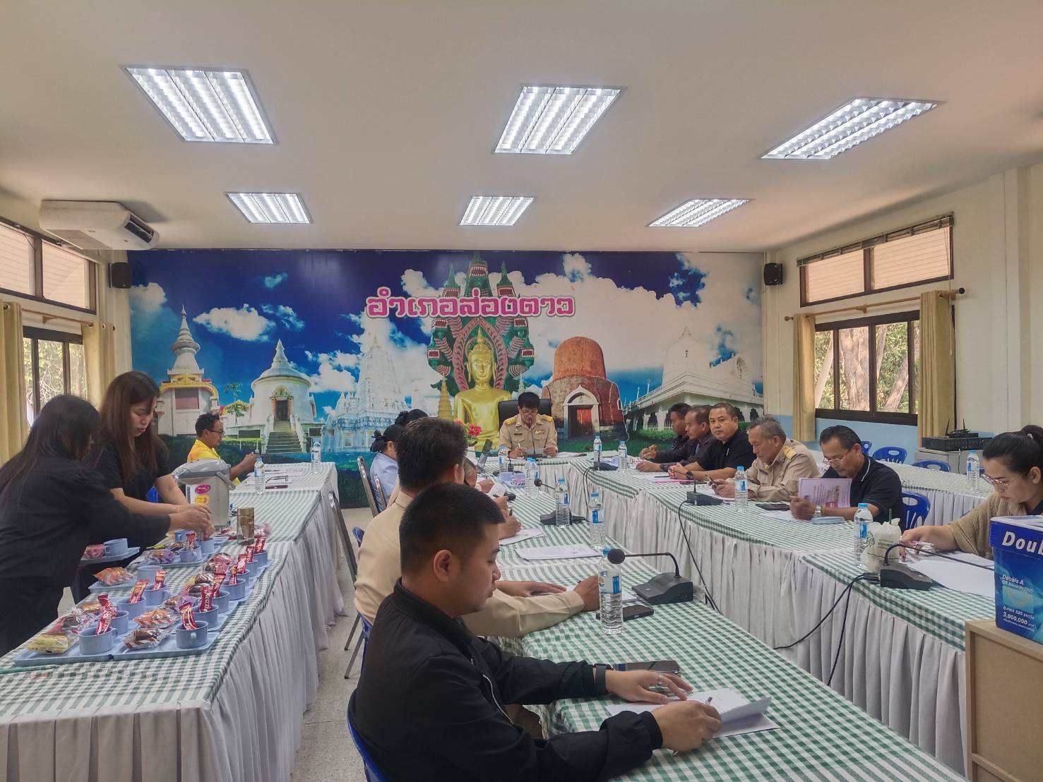 สพอ. ส่องดาว จัดประชุมการตรวจสอบและรับรองคุณภาพข้อมูลความจำเป็นพื้นฐาน (จปฐ.) ประจำปี 2569