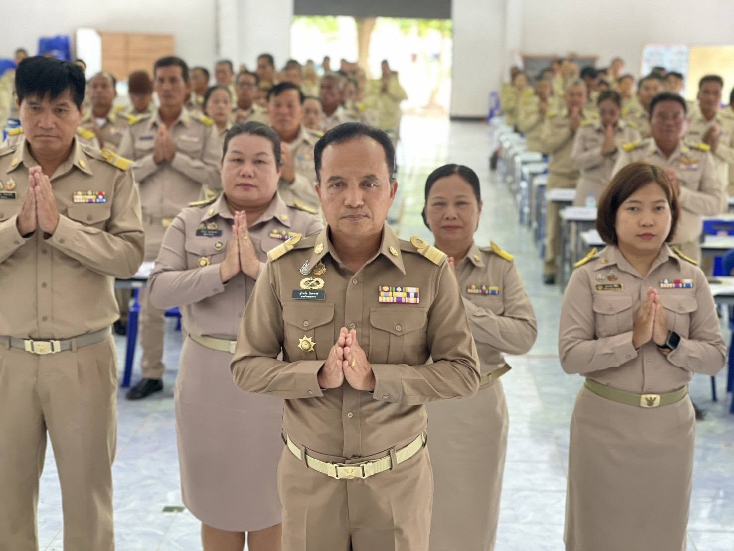 พช.ส่องดาว ร่วมประชุมหัวหน้าส่วนราชการ กำนัน/ผู้ใหญ่บ้าน ประจำเดือนมิถุนายน 2569