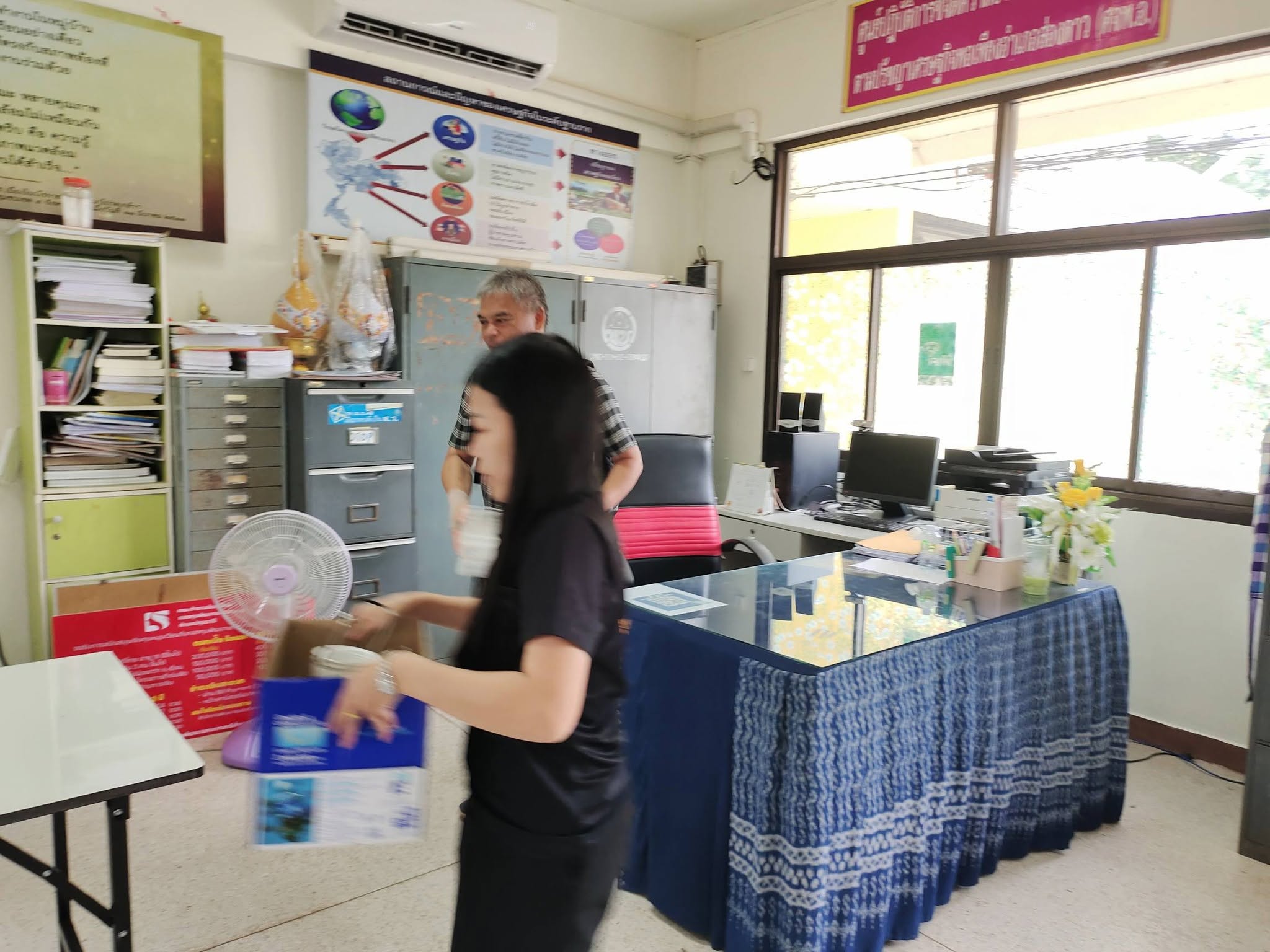 สพอ.ส่องดาว จัดกิจกรรม Clean and Green Office ประจำเดือนมิถุนายน 2569